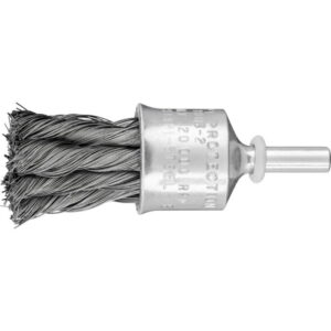 Šepetys vielinis su koteliu PBG Steel 23x23x6mm 0,25mm, Pferd