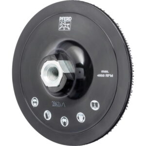 Padukas su velcro PVKRH Velcro (Hookit) 125mm M14, Pferd