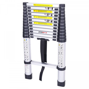 Kopėčios teleskopinės EMX 380 3,8m, Ecomax