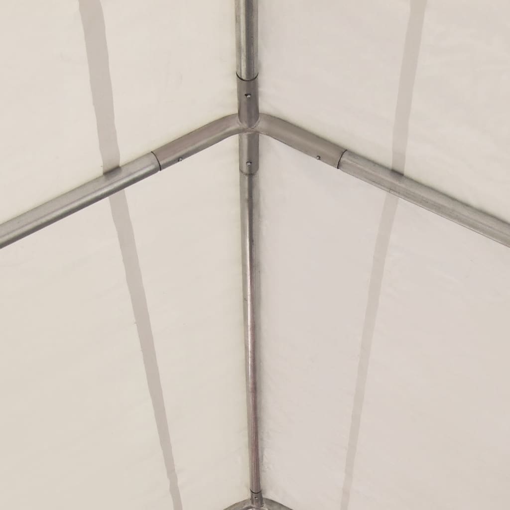 Sodo palapinė, PVC, 3x4m, balta Sodo palapinė, PVC, 3x4m, balta - Image 5