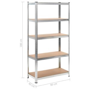 Lentynos, 2vnt., 90x40x180cm, MDF