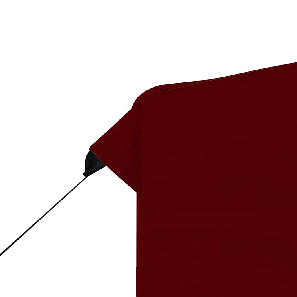 Prof. išskl. proginė palapinė, vyno raud., 3x3m, alium. Prof. išskl. proginė palapinė, vyno raud., 3x3m, alium. - Image 3