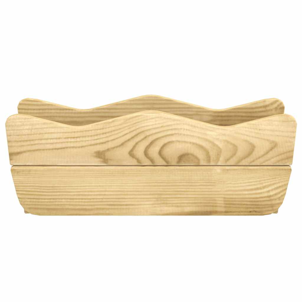 Sodo lovelis, 50x18x18cm, impregnuota pušies mediena Sodo lovelis, 50x18x18cm, impregnuota pušies mediena - Image 3