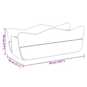 Sodo lovelis, 50x18x18cm, impregnuota pušies mediena