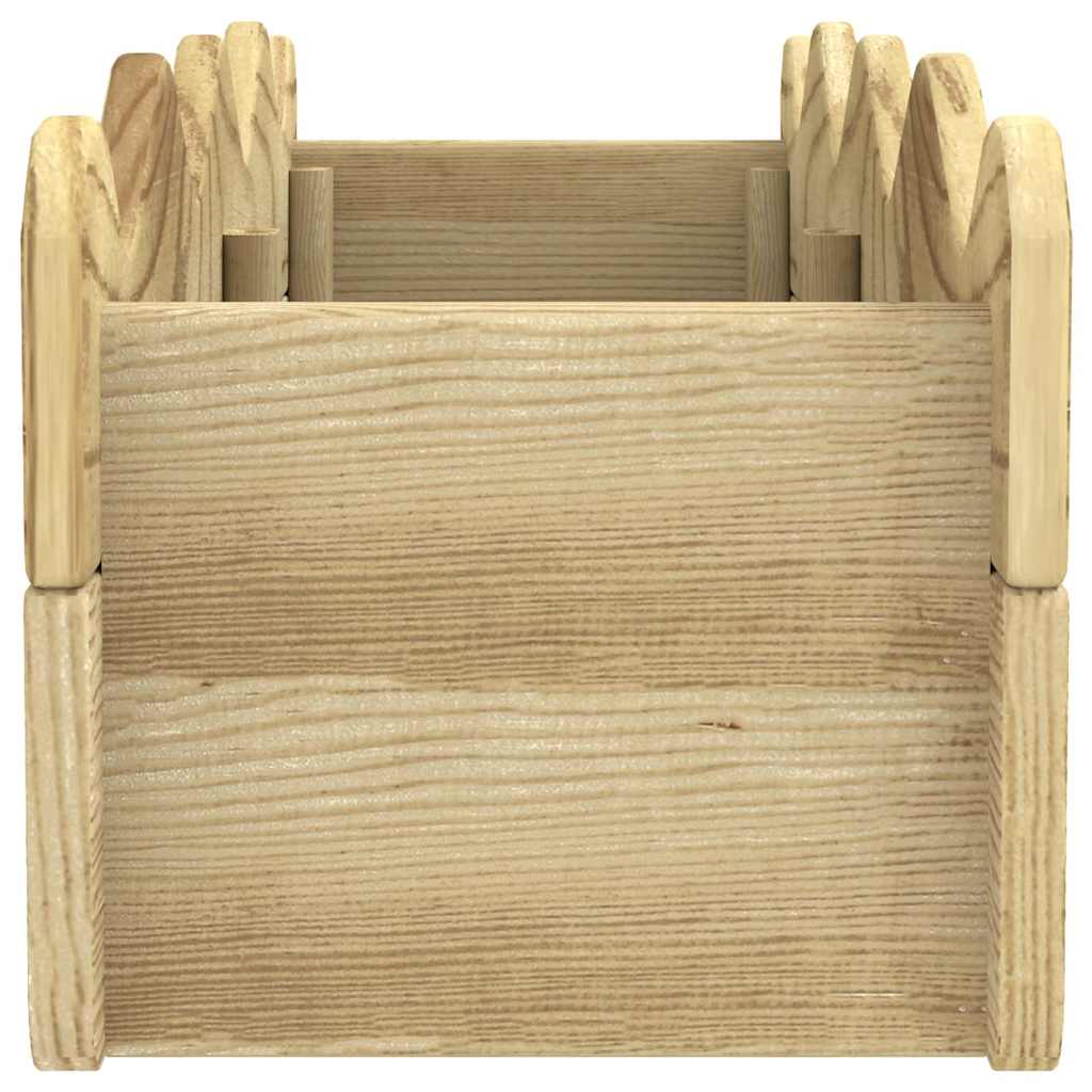 Sodo lovelis, 80x18x18cm, impregnuota pušies mediena Sodo lovelis, 80x18x18cm, impregnuota pušies mediena - Image 4
