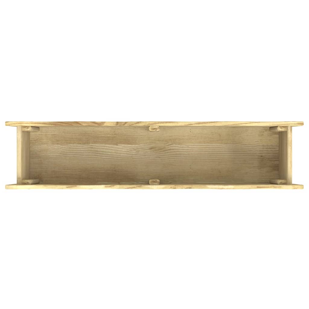 Sodo lovelis, 80x18x18cm, impregnuota pušies mediena Sodo lovelis, 80x18x18cm, impregnuota pušies mediena - Image 6