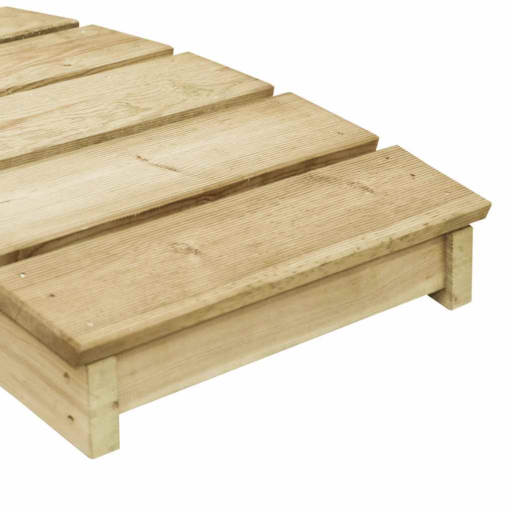 Sodo tiltelis, 170x74cm, impregnuota pušies mediena Sodo tiltelis, 170x74cm, impregnuota pušies mediena - Image 4