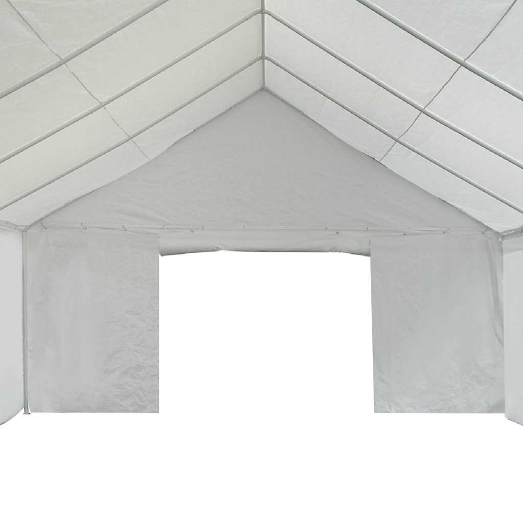 Sandėliavimo palapinė, baltos spalvos, 4x8m, PE (49303+43850) Sandėliavimo palapinė, baltos spalvos, 4x8m, PE (49303+43850) - Image 6
