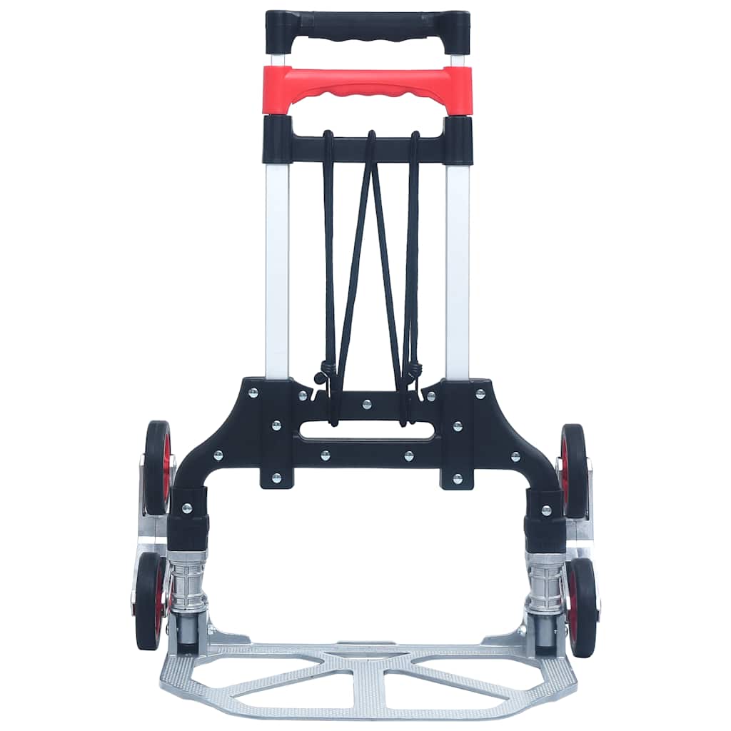Sulankstomas vežimėlis laiptams, sidabrinis, aliuminis, 70kg Sulankstomas vežimėlis laiptams, sidabrinis, aliuminis, 70kg - Image 3
