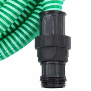 Siurbimo žarna su PVC jungtimis, žalios spalvos, 1", 7m, PVC
