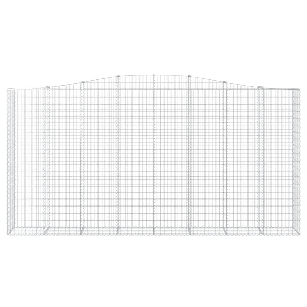 Išlenkti gabiono krepšiai, 25vnt., 400x50x200/220cm, geležis Išlenkti gabiono krepšiai, 25vnt., 400x50x200/220cm, geležis - Image 4