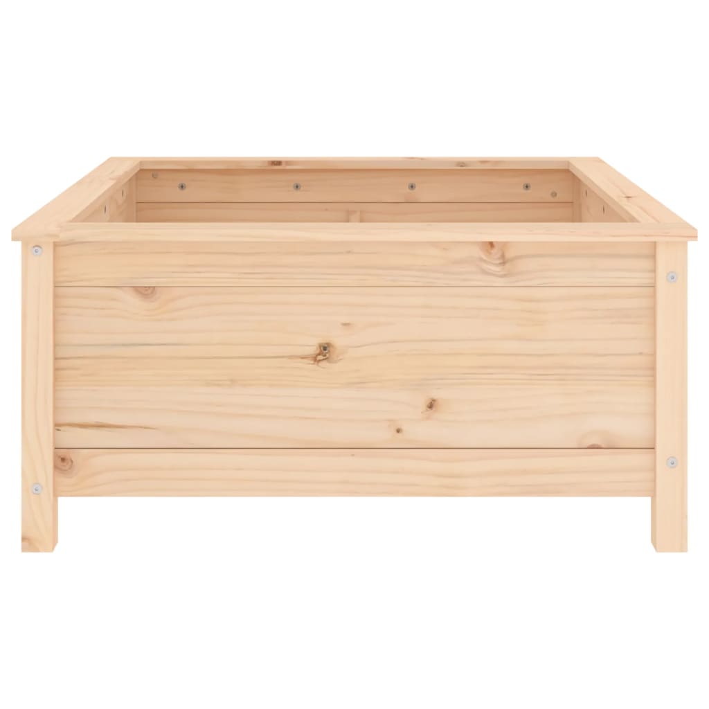 Sodo lovelis, 82,5×82,5x39cm, pušies medienos masyvas Sodo lovelis, 82,5x82,5x39cm, pušies medienos masyvas - Image 4