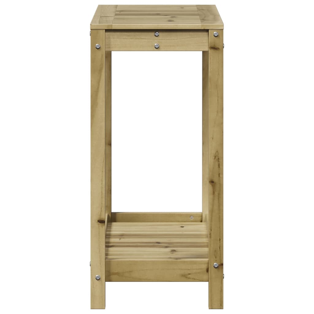 Sodinimo stalas su lentyna, 82,5x35x75cm, impregnuota pušis Sodinimo stalas su lentyna, 82,5x35x75cm, impregnuota pušis - Image 6