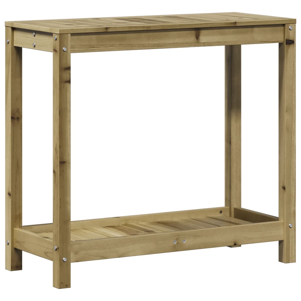 Sodinimo stalas su lentyna, 82,5x35x75cm, impregnuota pušis Sodinimo stalas su lentyna, 82,5x35x75cm, impregnuota pušis - Image 7