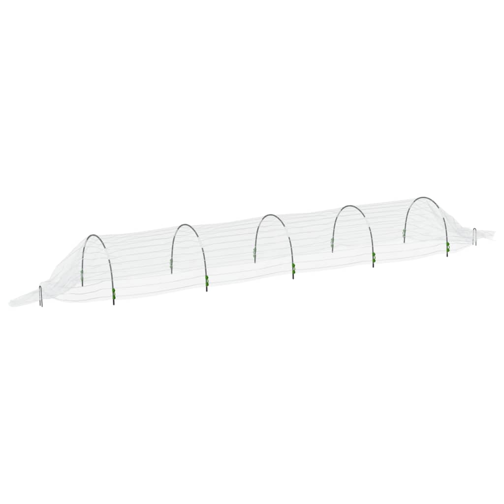 Tinklelio tuneliai, 3vnt., 1,5x5m, stiklo pluoštas ir PP Tinklelio tuneliai, 3vnt., 1,5x5m, stiklo pluoštas ir PP - Image 4