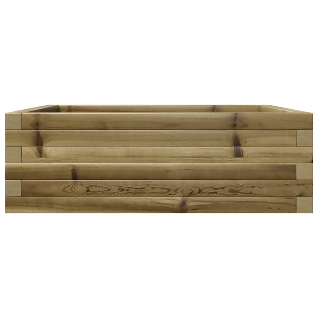 Sodo lovelis, 70x70x23cm, impregnuota pušies mediena Sodo lovelis, 70x70x23cm, impregnuota pušies mediena - Image 5