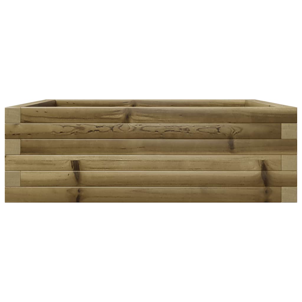 Sodo lovelis, 70x70x23cm, impregnuota pušies mediena Sodo lovelis, 70x70x23cm, impregnuota pušies mediena - Image 6