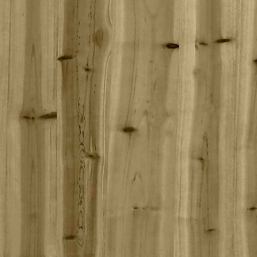 Sodo lovelis, 70x70x23cm, impregnuota pušies mediena Sodo lovelis, 70x70x23cm, impregnuota pušies mediena - Image 9