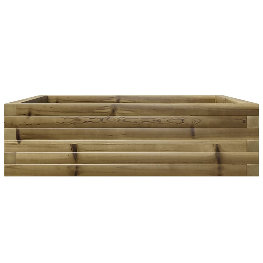Sodo lovelis, 80x80x23cm, impregnuota pušies mediena Sodo lovelis, 80x80x23cm, impregnuota pušies mediena - Image 5
