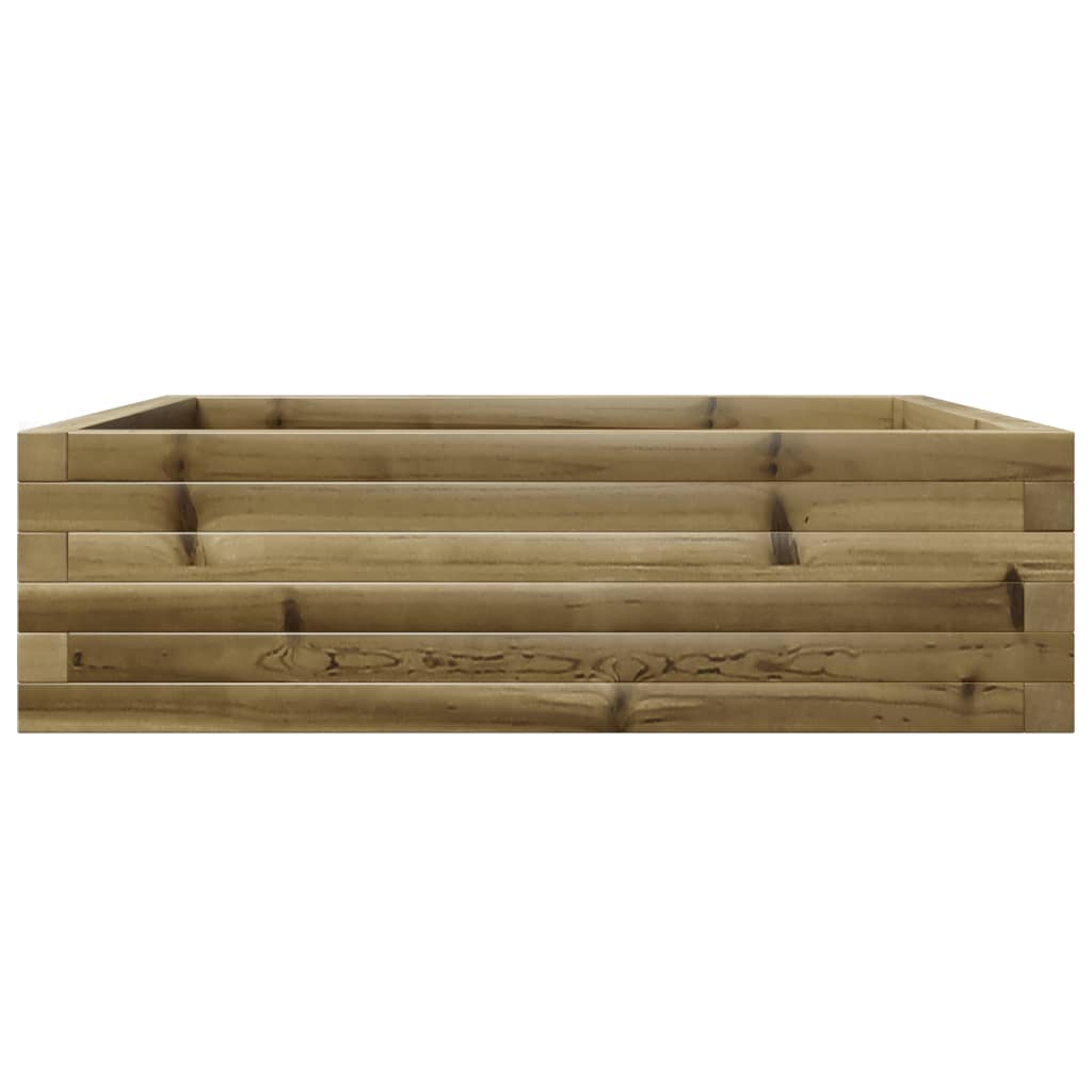Sodo lovelis, 80x80x23cm, impregnuota pušies mediena Sodo lovelis, 80x80x23cm, impregnuota pušies mediena - Image 6