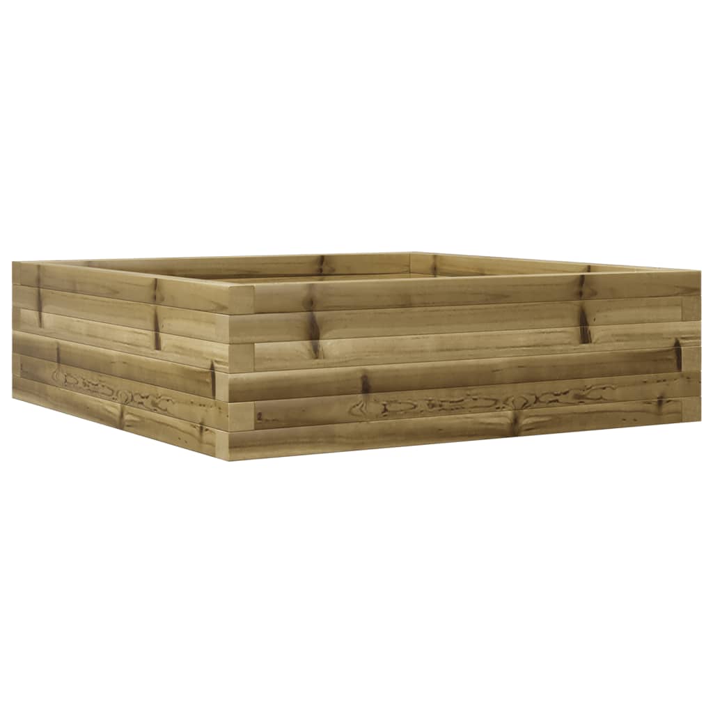 Sodo lovelis, 80x80x23cm, impregnuota pušies mediena Sodo lovelis, 80x80x23cm, impregnuota pušies mediena - Image 7