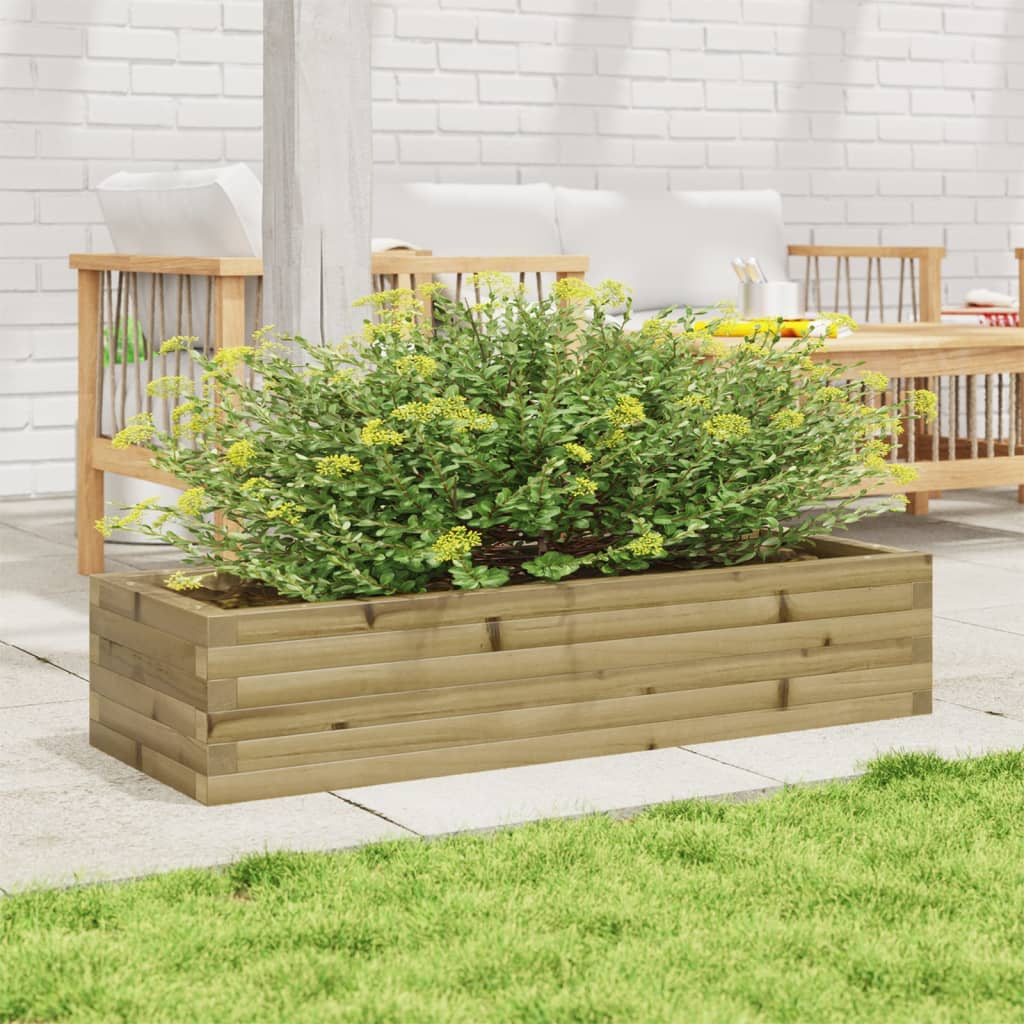 Sodo lovelis, 110x40x23cm, impregnuota pušies mediena Sodo lovelis, 110x40x23cm, impregnuota pušies mediena - Image 3