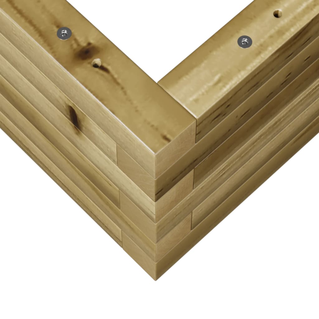 Sodo lovelis, 110x60x23cm, impregnuota pušies mediena Sodo lovelis, 110x60x23cm, impregnuota pušies mediena - Image 8