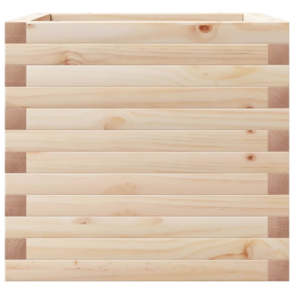 Sodo lovelis, 50x50x45,5cm, pušies medienos masyvas Sodo lovelis, 50x50x45,5cm, pušies medienos masyvas - Image 5