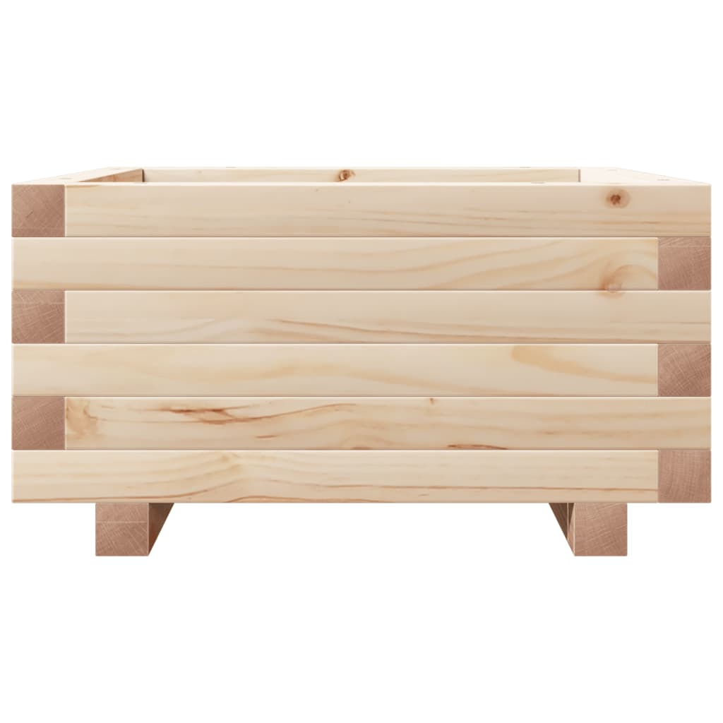 Sodo lovelis, 50x50x26,5cm, pušies medienos masyvas Sodo lovelis, 50x50x26,5cm, pušies medienos masyvas - Image 5
