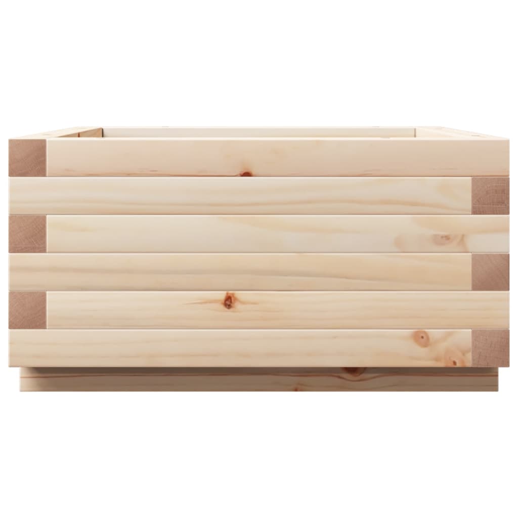 Sodo lovelis, 50x50x26,5cm, pušies medienos masyvas Sodo lovelis, 50x50x26,5cm, pušies medienos masyvas - Image 6