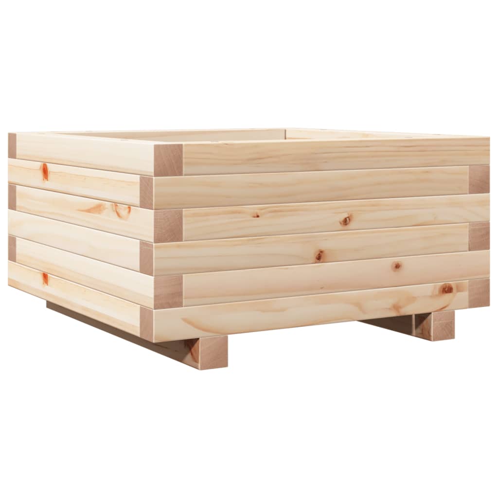 Sodo lovelis, 50x50x26,5cm, pušies medienos masyvas Sodo lovelis, 50x50x26,5cm, pušies medienos masyvas - Image 7