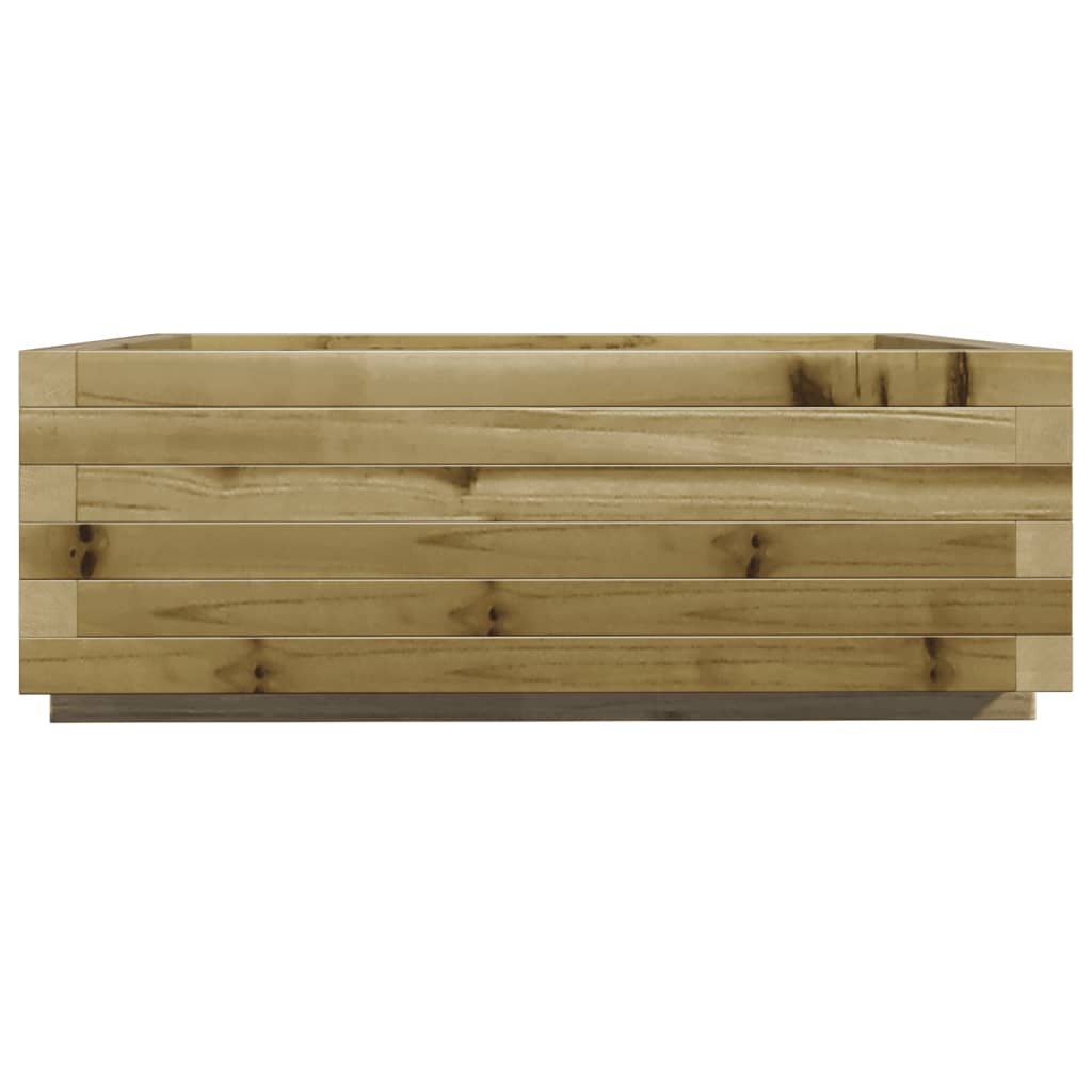 Sodo lovelis, 70x70x26,5cm, impregnuota pušies mediena Sodo lovelis, 70x70x26,5cm, impregnuota pušies mediena - Image 6