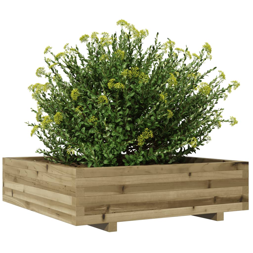 Sodo lovelis, 90x90x26,5cm, impregnuota pušies mediena Sodo lovelis, 90x90x26,5cm, impregnuota pušies mediena - Image 4