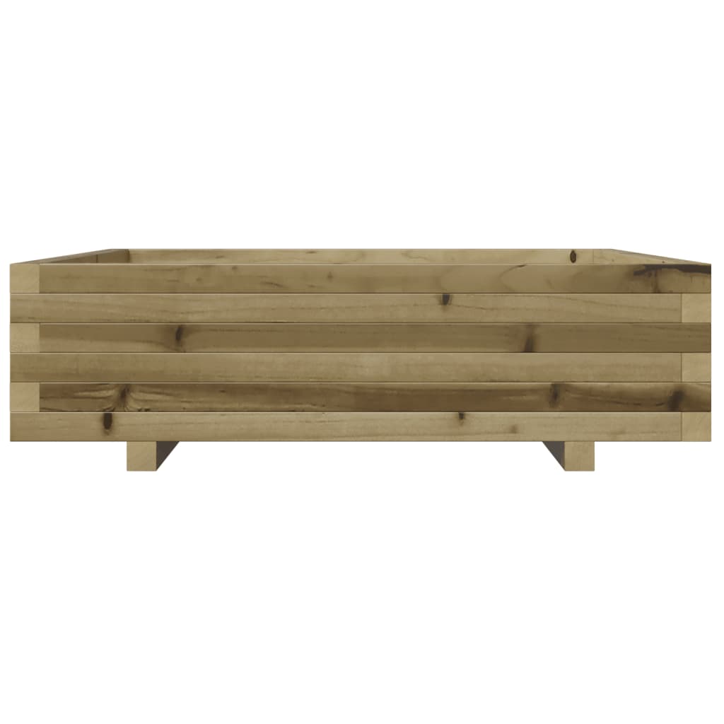 Sodo lovelis, 90x90x26,5cm, impregnuota pušies mediena Sodo lovelis, 90x90x26,5cm, impregnuota pušies mediena - Image 5