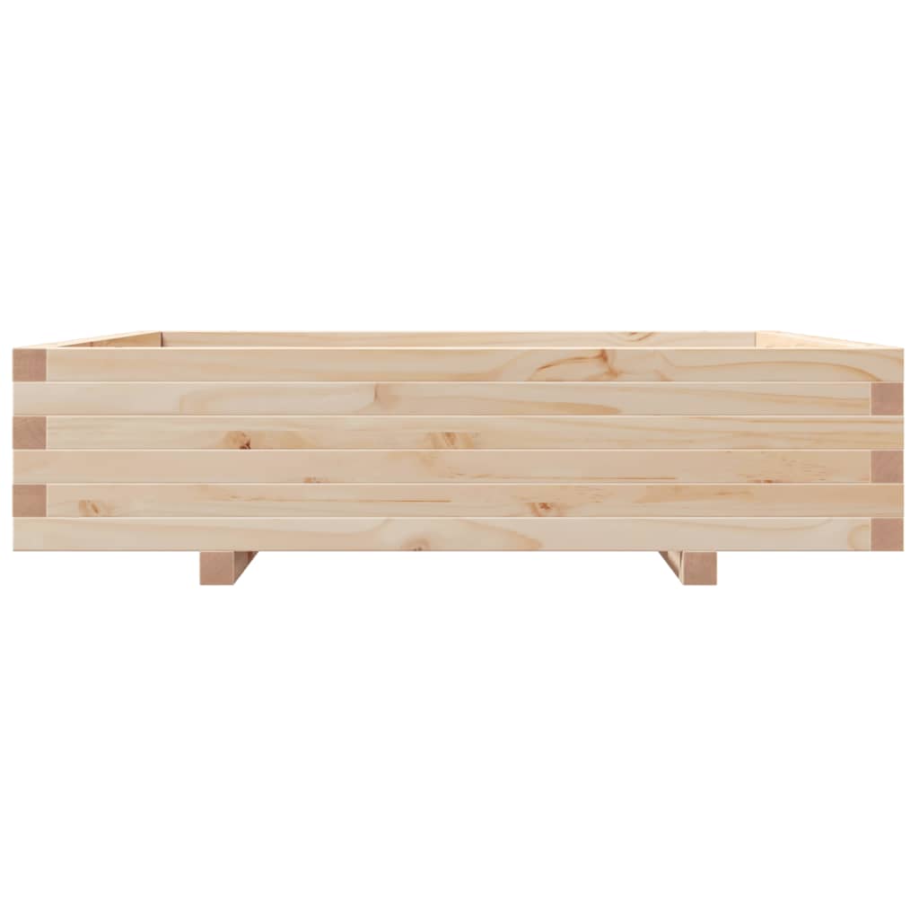 Sodo lovelis, 100x100x26,5cm, pušies medienos masyvas Sodo lovelis, 100x100x26,5cm, pušies medienos masyvas - Image 5