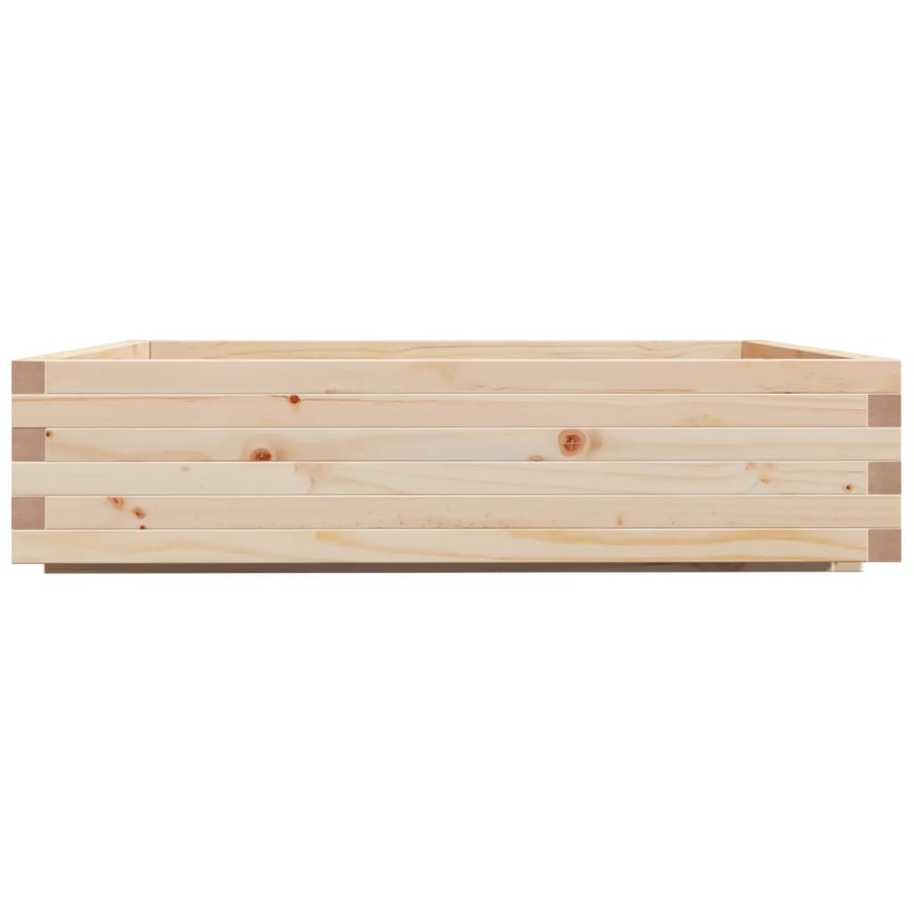 Sodo lovelis, 100x100x26,5cm, pušies medienos masyvas Sodo lovelis, 100x100x26,5cm, pušies medienos masyvas - Image 6