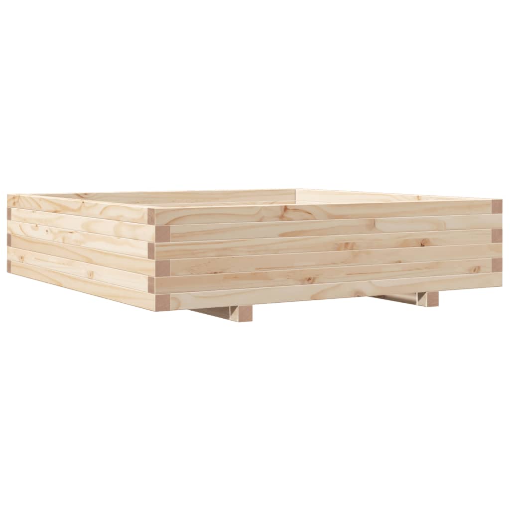 Sodo lovelis, 100x100x26,5cm, pušies medienos masyvas Sodo lovelis, 100x100x26,5cm, pušies medienos masyvas - Image 7