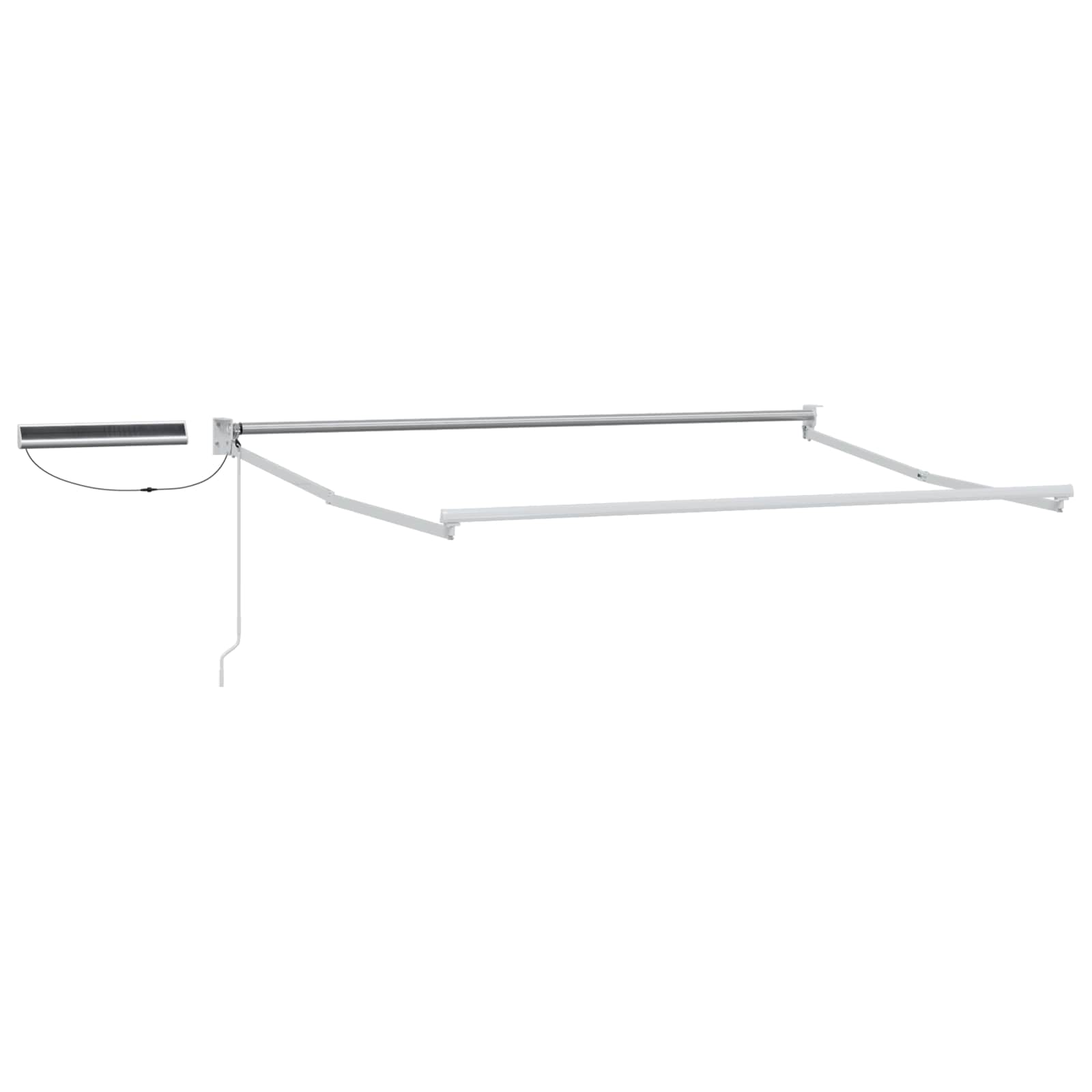 Elektrinė ištraukiama markizės sistema Balta 3 x 2,5 m Elektrinė ištraukiama markizės sistema Balta 3 x 2,5 m - Image 3