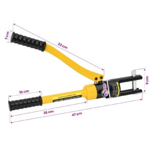 Hidraulinis kabelių krimpavimo įrankis 12 T 10-300 mm² Plienas