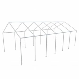 Plieno rėmas, 12 x 6 m, vakarėlių palapinei
