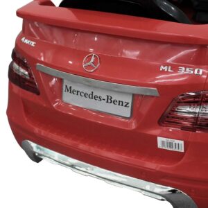 El. automobilis MERCEDES BENZ ML350, raudonas, 6 V, su nuot. pultu