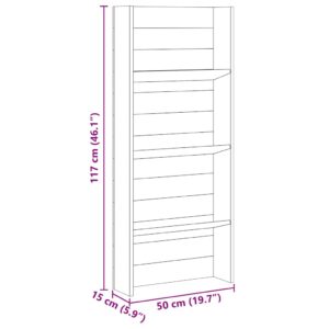 Augalo lentynos Ruda 50 x 15 x 117 cm